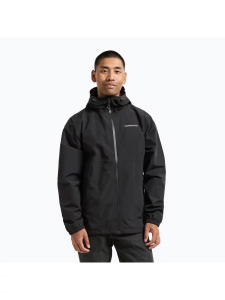Geacă de ploaie pentru bărbați Didriksons Dario 2 black negru