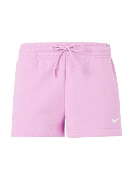 Nike Sportswear Nohavice PHNX FLC staroružová biela