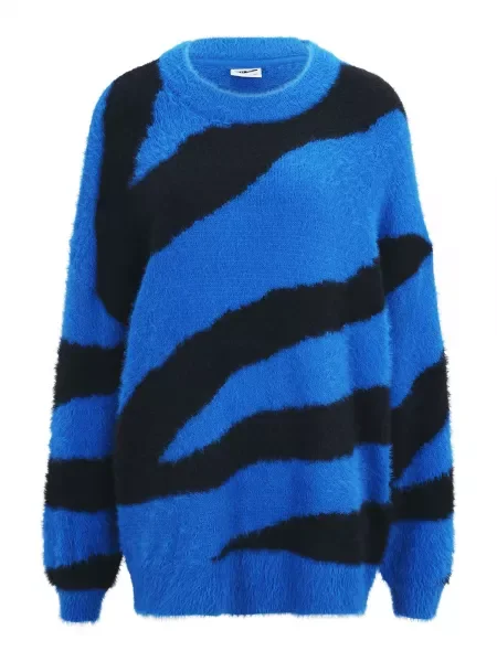 Noisy may Pulover NMHEIDI albastru regal negru