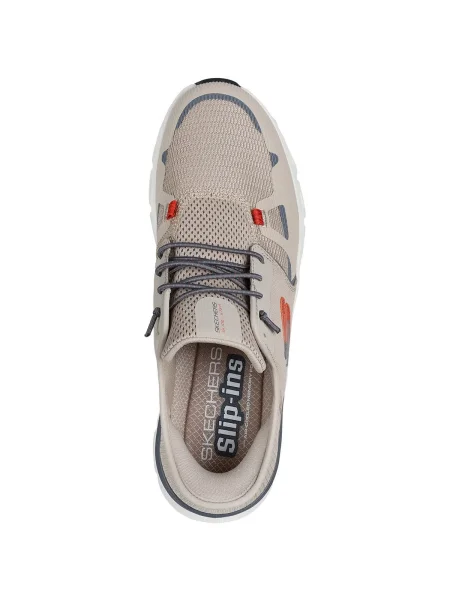 Tenisky Skechers béžová