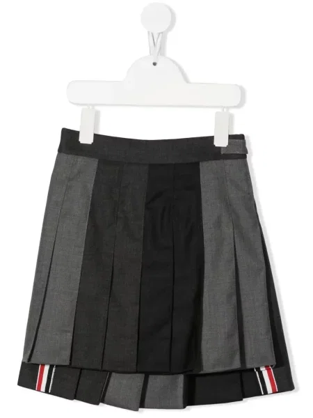 Spódnica mini dziecięca Thom Browne szara