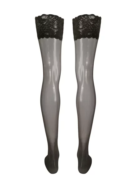 Σατέν καλσόν Wolford μαύρο