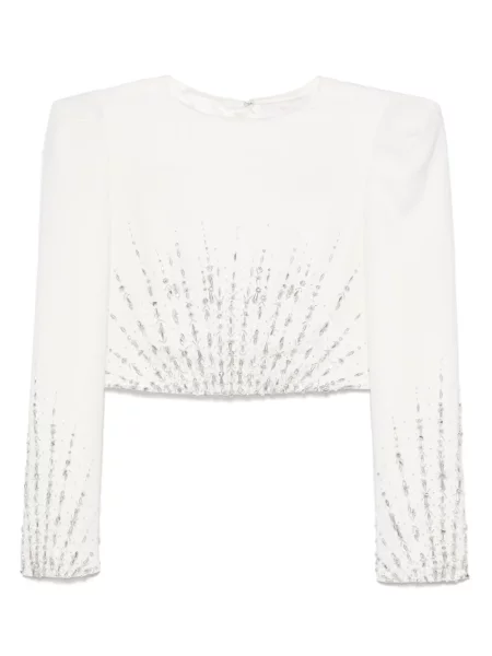 Cropp top M.marquise alb