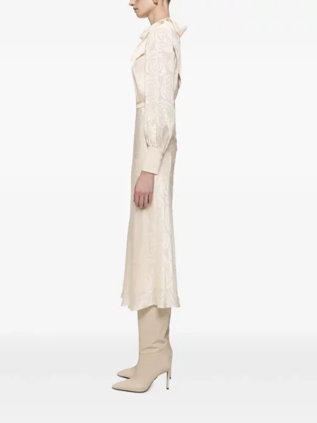 Rochie midi Nissa din satin