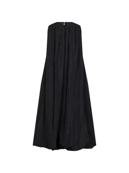 Rochie Jil Sander asimetrică negru