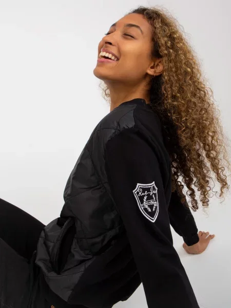Hanorac Fashionhunters negru