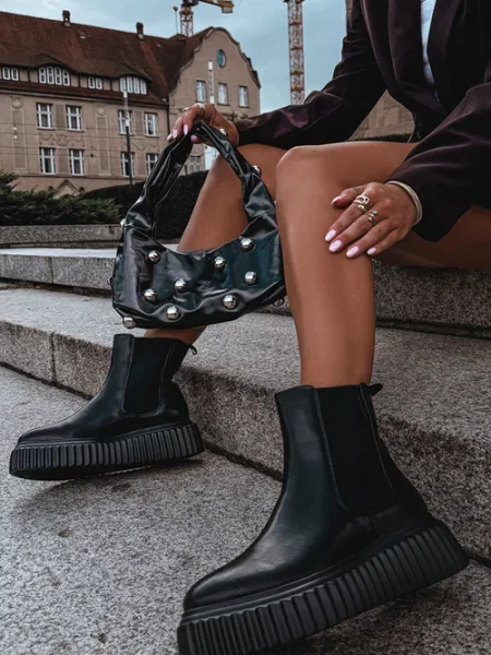 Čizmice Big Star Shoes crna