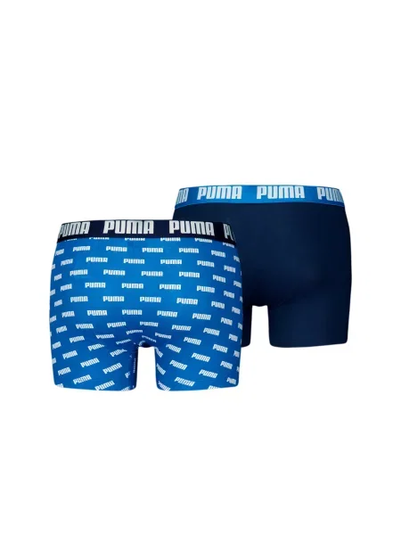 MÄ™skie bokserki PUMA 2 pary OdzieÅ¼ 2 niebieski
