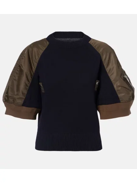 Pulover Sacai albastru