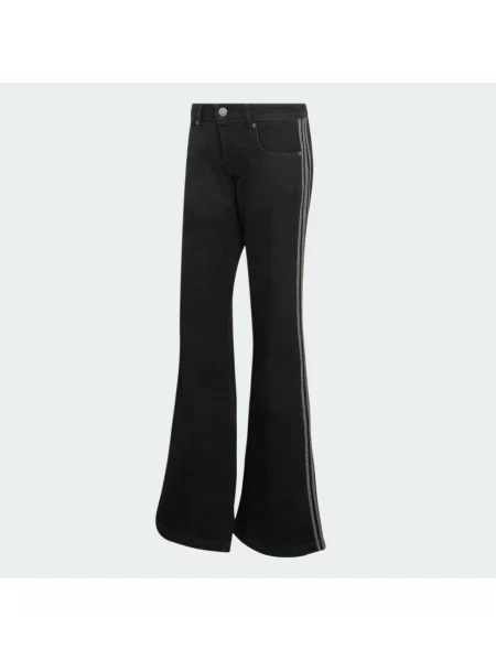 Spodnie SST Low Rise Flared Leg Denim czarne