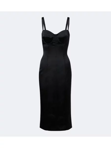 Rochie Dolce&gabbana din satin negru