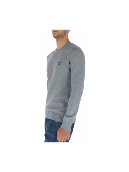Sweter Lyle & Scott wełniany szary