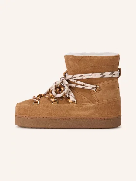 Inuikii Botki beige beżowe