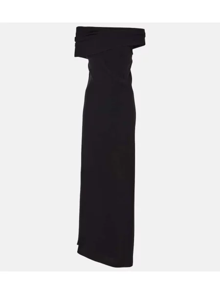 Rochie The Row de mătase negru