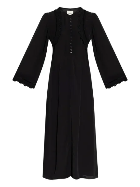 Rochie Isabel Marant din dantelă de costum negru