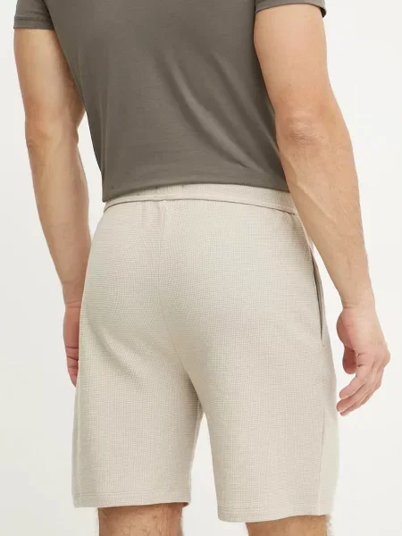 BOSS шорти loungwear з бавовною Waffle Shorts