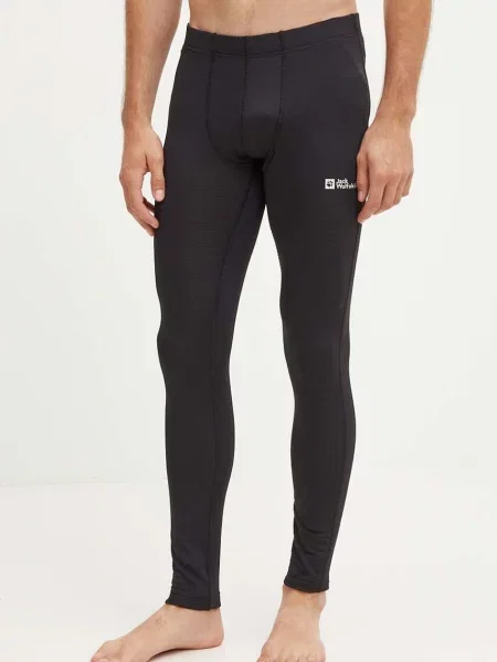 Férfi Jack Wolfskin Infinite Warm termikus nadrág fekete. Méret: XL fekete