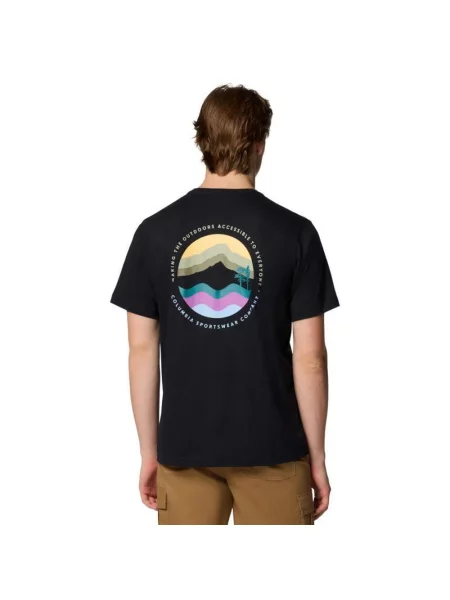 T-shirt Na Zewnątrz Kettle River czarna