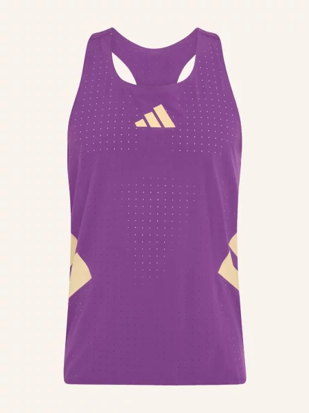 Běžecké tričko Adidas žluté