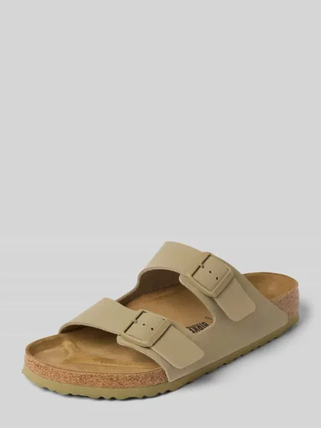 Sandały ze sprzączką model ‘Arizona’ Birkenstock khaki
