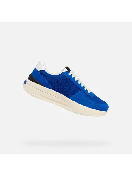 Sneakerși Geox albastru