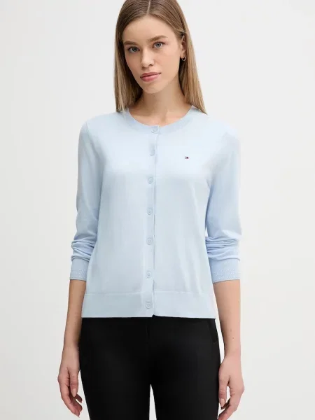 Tommy Hilfiger Cardigan celest albastru