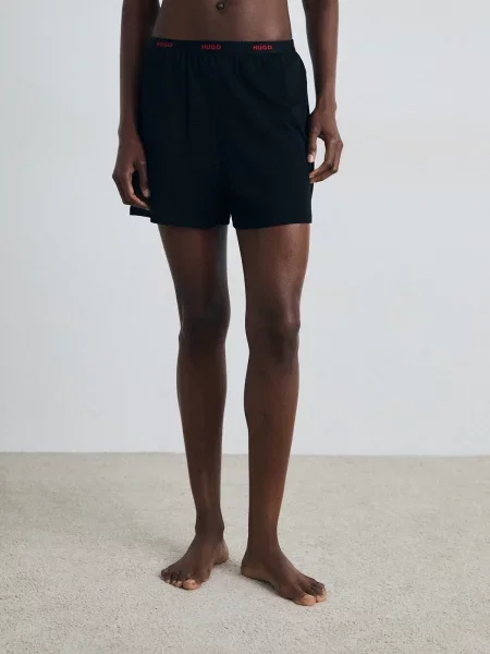 HUGO Pantaloni scurți pijama negru