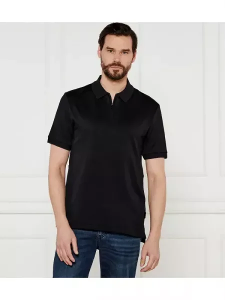 BOSS BLACK Polo P-Paras 25 negru