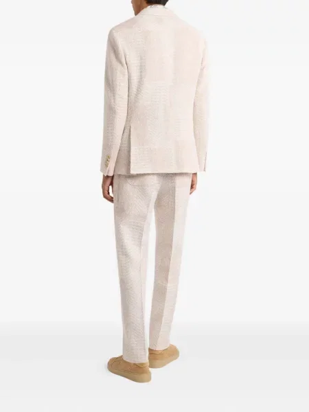 Sacou Etro cu model herringbone