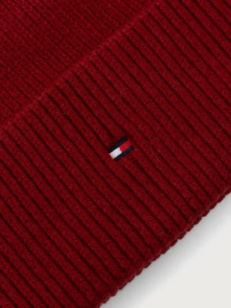 Tommy Hilfiger czapka z dodatkiem wełny