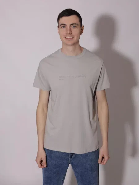 Футболка Adrian серая