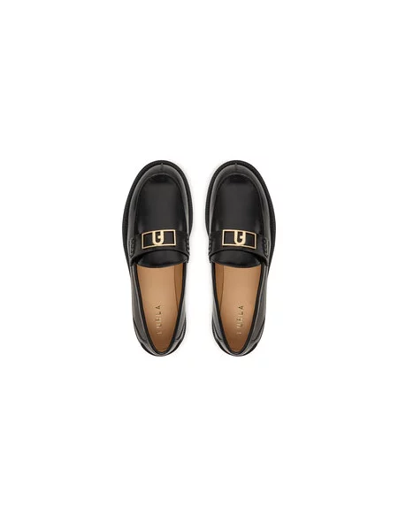 Loafers Furla CN čierna