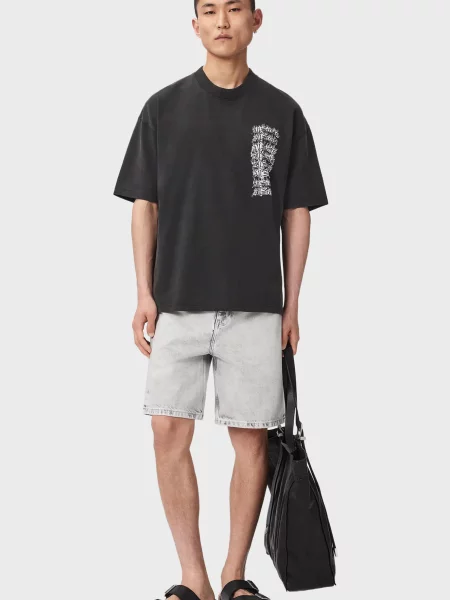 Футболка Allsaints серая