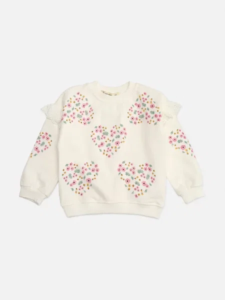 Дитячий Світшот YUKI молочний