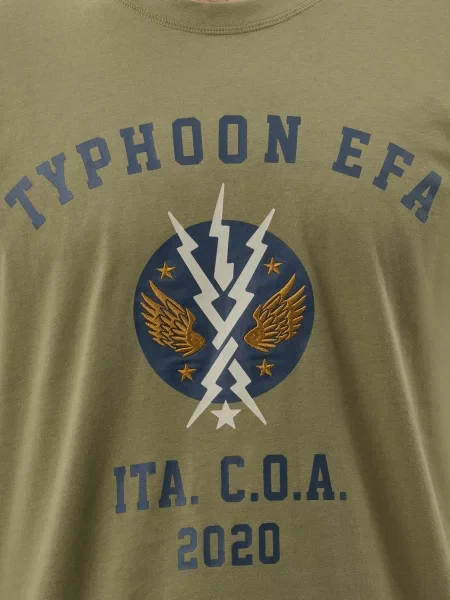 Футболка Aeronautica Militare зелена