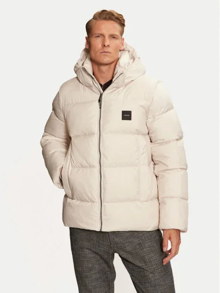 Calvin Klein Зимно яке бежов