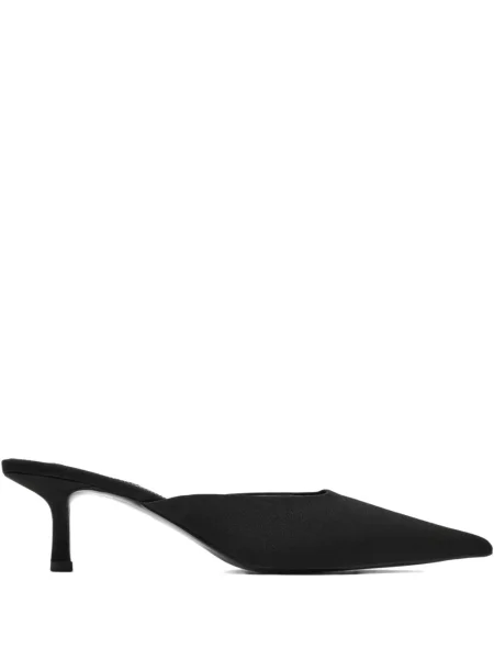 Papuci tip mules Senso negru