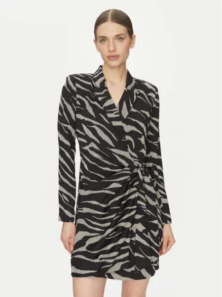 Cocktail obleka DKNY črna