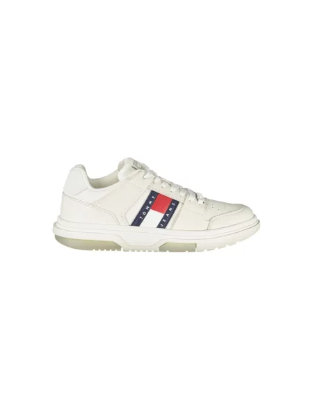 Sneakersy Tommy Hilfiger skórzane białe