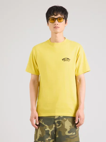 VANS Tričko DOUBLE STANDARD žltá čierna