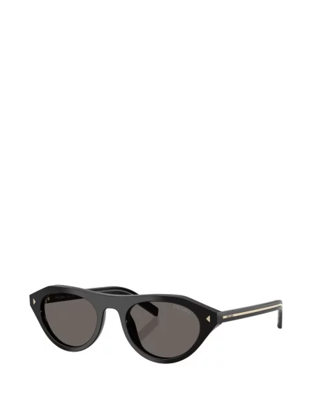 Ασύμμετρα γυαλιά ηλίου Prada Eyewear μαύρο