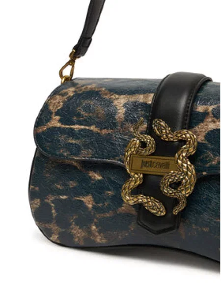Just Cavalli Rankinė Iconic Snakes juoda
