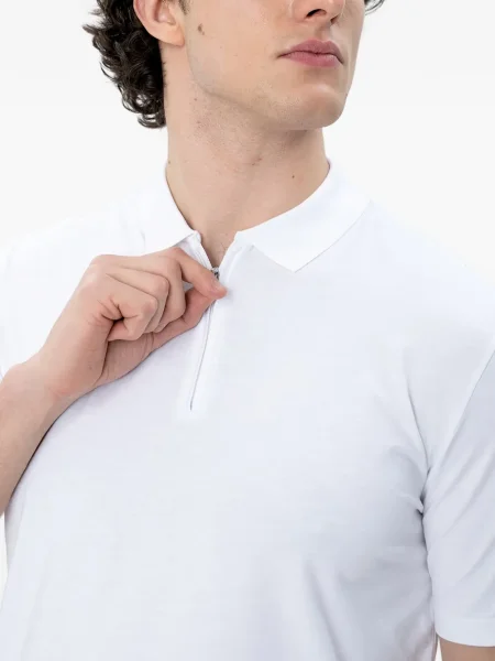 Polo Hugo alb