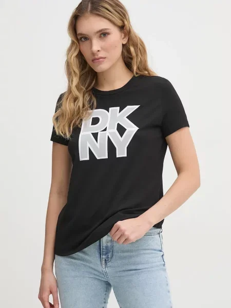 Dkny t-shirt czarny