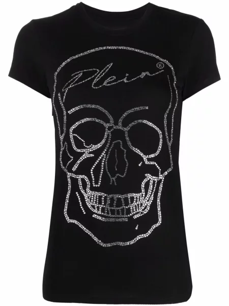 Tricou Philipp Plein scurt negru