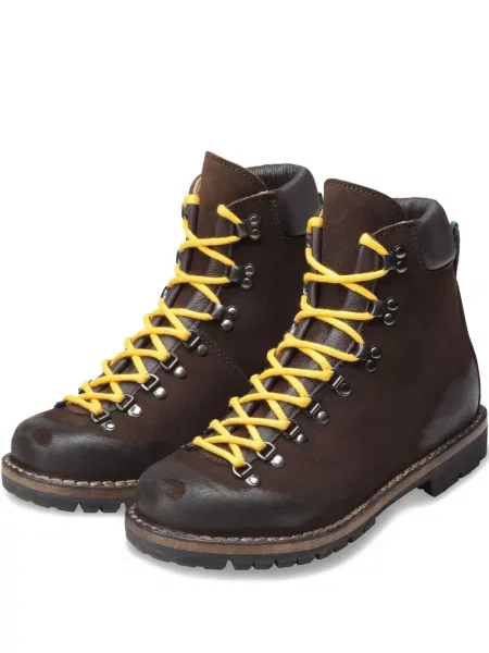 Trekking gležnjače Sentier s vezicama s čipkom smeđa