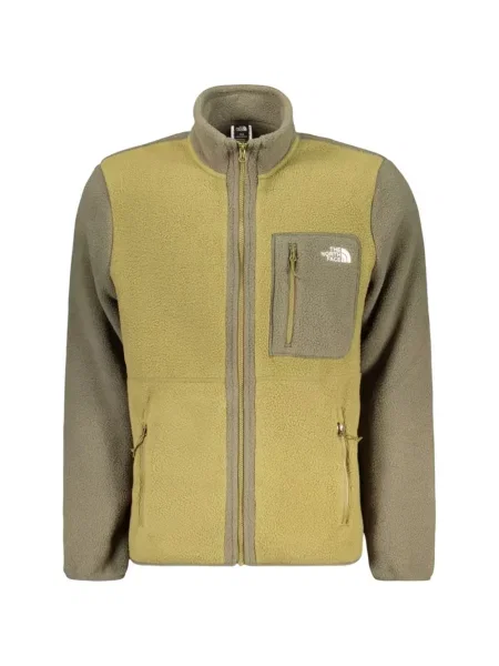 Pulover The North Face din fleece galben