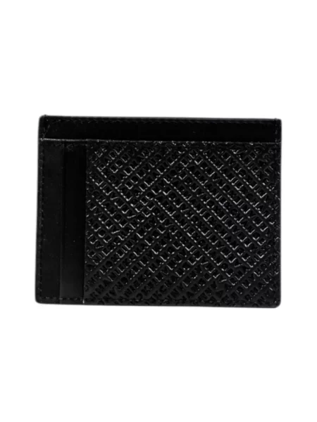 Portfel Armani Exchange skórzany czarny