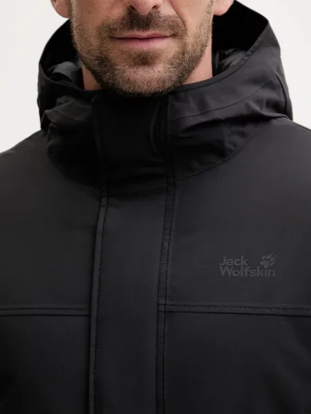 Куртка Jack Wolfskin черная