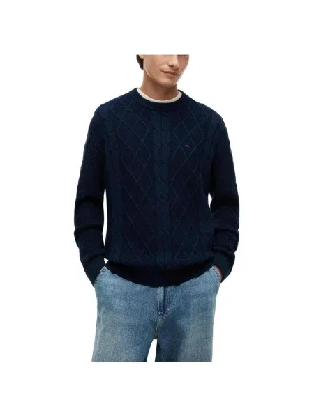 Tommy Jeans Pulover albastru